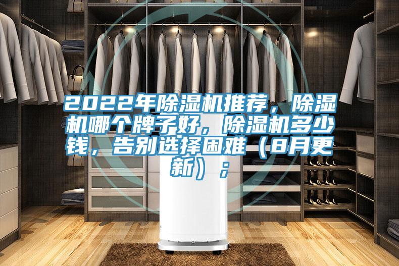 2022年除濕機推薦，除濕機哪個牌子好，除濕機多少錢，告別選擇困難（8月更新）；