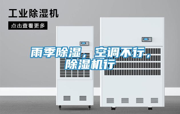 雨季除濕，空調(diào)不行，除濕機(jī)行