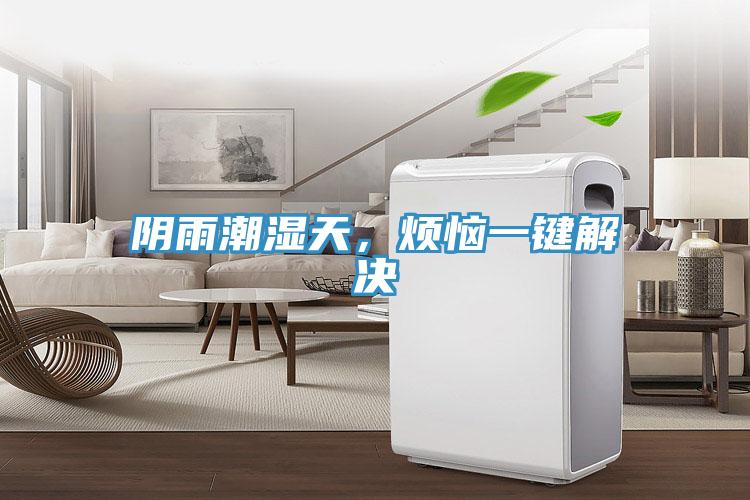 陰雨潮濕天，煩惱一鍵解決