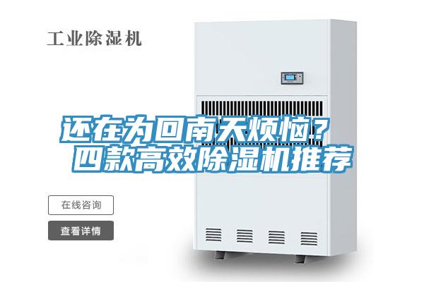 還在為回南天煩惱？ 四款高效除濕機推薦