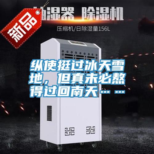 縱使挺過冰天雪地，但真未必熬得過回南天……