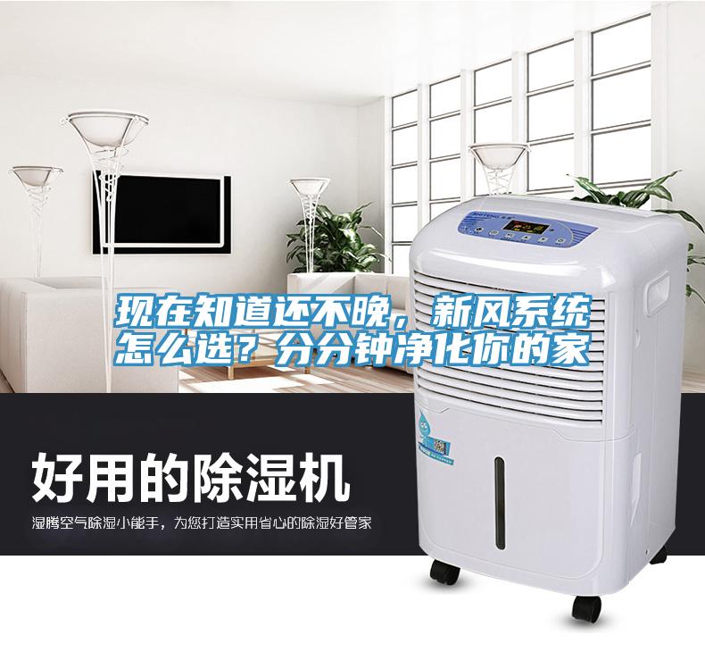 現(xiàn)在知道還不晚，新風系統(tǒng)怎么選？分分鐘凈化你的家