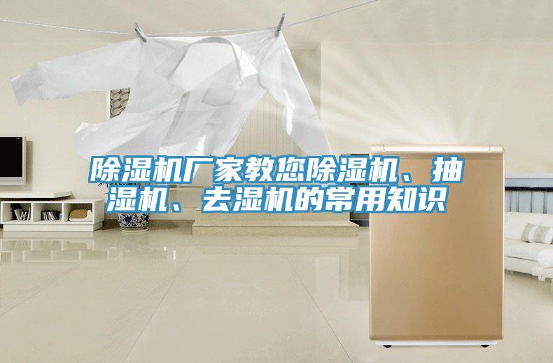 除濕機(jī)廠家教您除濕機(jī)、抽濕機(jī)、去濕機(jī)的常用知識