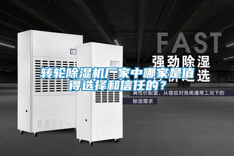 轉(zhuǎn)輪除濕機(jī)廠家中哪家是值得選擇和信任的？