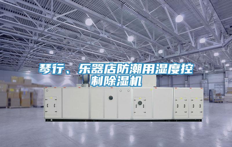 琴行、樂器店防潮用濕度控制除濕機