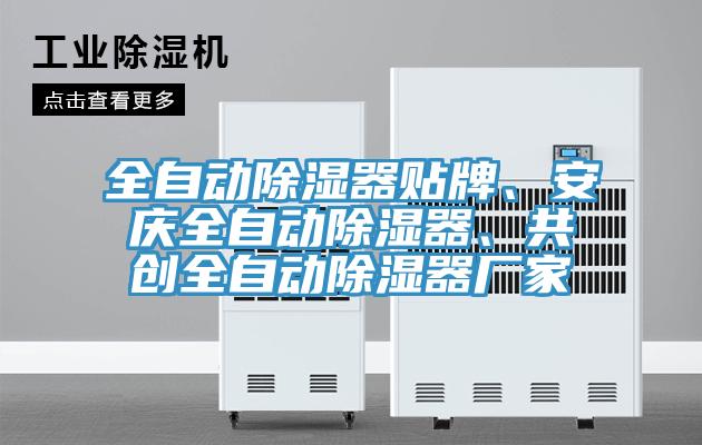 全自動除濕器貼牌、安慶全自動除濕器、共創(chuàng)全自動除濕器廠家