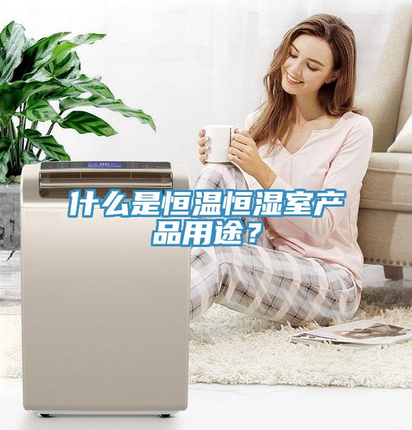 什么是恒溫恒濕室產品用途？