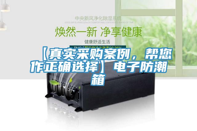 【真實(shí)采購(gòu)案例，幫您作正確選擇】電子防潮箱