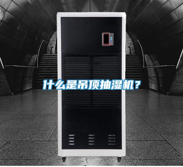 什么是吊頂抽濕機？