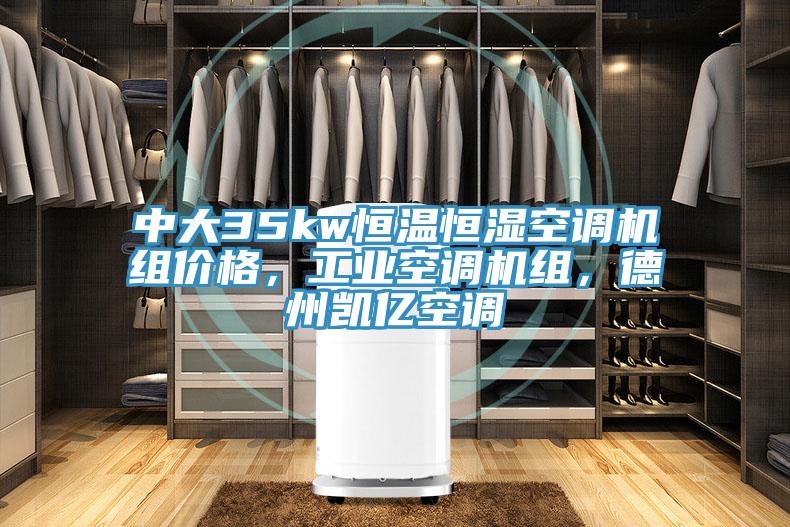 中大35kw恒溫恒濕空調(diào)機(jī)組價(jià)格，工業(yè)空調(diào)機(jī)組，德州凱億空調(diào)