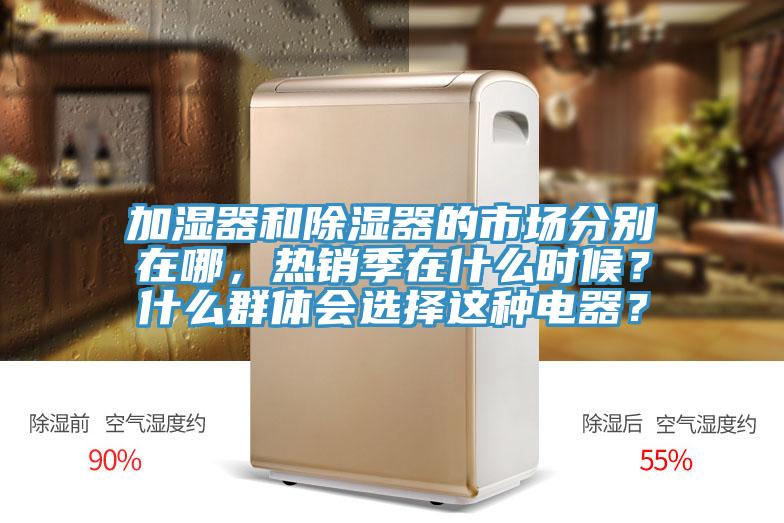 加濕器和除濕器的市場(chǎng)分別在哪，熱銷(xiāo)季在什么時(shí)候？什么群體會(huì)選擇這種電器？