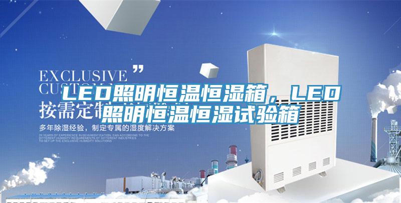 LED照明恒溫恒濕箱，LED照明恒溫恒濕試驗(yàn)箱