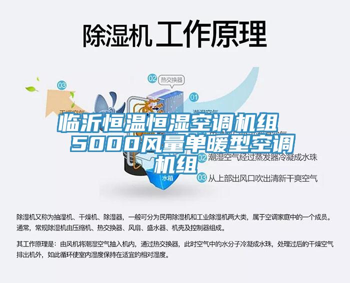 臨沂恒溫恒濕空調(diào)機組  5000風量單暖型空調(diào)機組