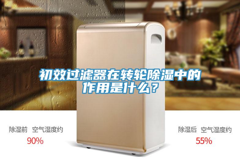 初效過(guò)濾器在轉(zhuǎn)輪除濕中的作用是什么？