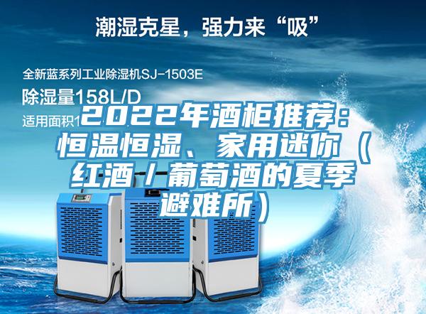 2022年酒柜推薦：恒溫恒濕、家用迷你（紅酒／葡萄酒的夏季避難所）