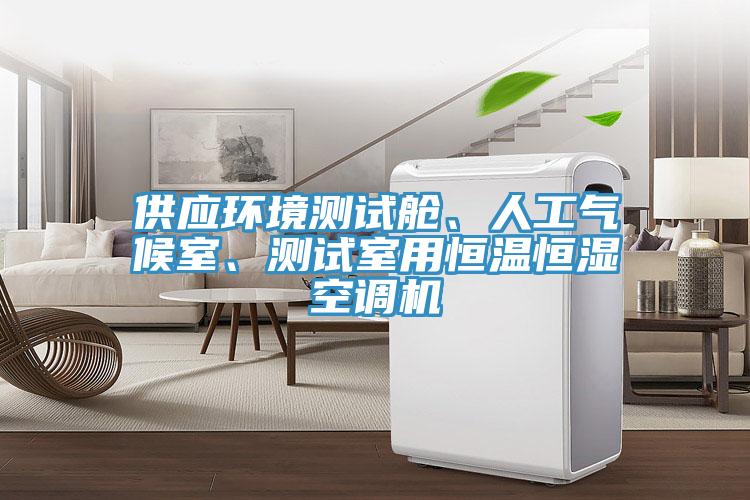 供應(yīng)環(huán)境測試艙、人工氣候室、測試室用恒溫恒濕空調(diào)機(jī)