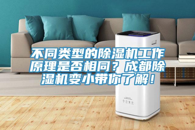 不同類型的除濕機(jī)工作原理是否相同？成都除濕機(jī)變小帶你了解！