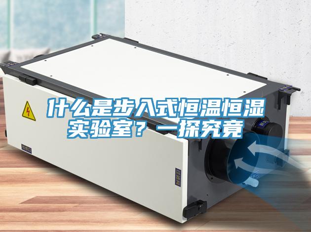 什么是步入式恒溫恒濕實驗室？一探究竟