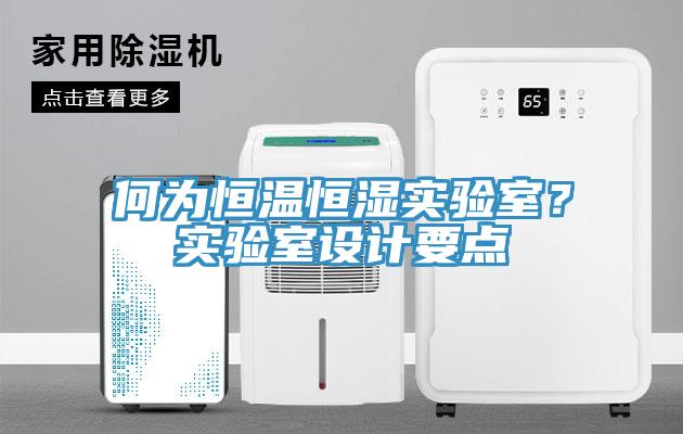 何為恒溫恒濕實(shí)驗(yàn)室？實(shí)驗(yàn)室設(shè)計(jì)要點(diǎn)