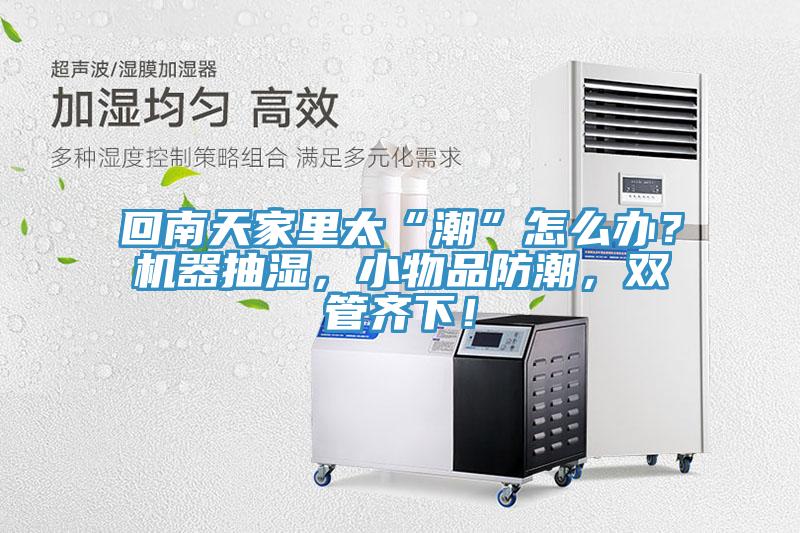 回南天家里太“潮”怎么辦？機(jī)器抽濕，小物品防潮，雙管齊下！
