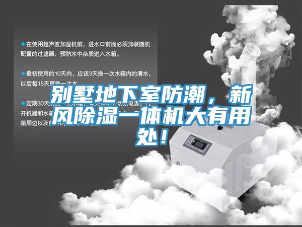別墅地下室防潮，新風(fēng)除濕一體機(jī)大有用處！
