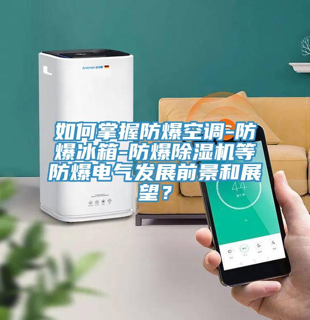 如何掌握防爆空調(diào)-防爆冰箱-防爆除濕機(jī)等防爆電氣發(fā)展前景和展望？