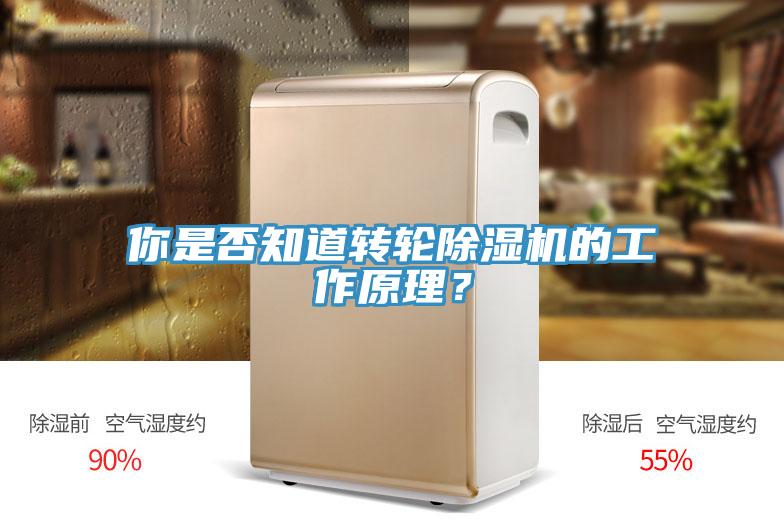 你是否知道轉(zhuǎn)輪除濕機的工作原理？