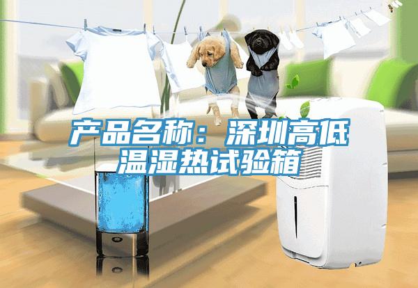 產(chǎn)品名稱(chēng)：深圳高低溫濕熱試驗(yàn)箱