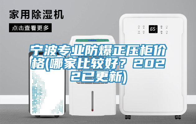 寧波專業(yè)防爆正壓柜價格(哪家比較好？2022已更新)