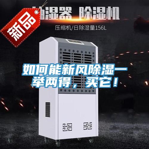 如何能新風(fēng)除濕一舉兩得，買它！