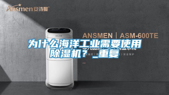 為什么海洋工業(yè)需要使用除濕機？_重復
