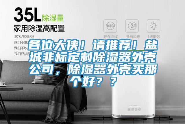 各位大俠！請推薦！鹽城非標(biāo)定制除濕器外殼公司，除濕器外殼買那個好？？