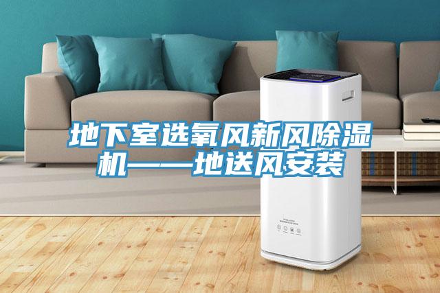 地下室選氧風(fēng)新風(fēng)除濕機——地送風(fēng)安裝