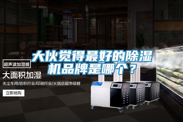 大伙覺得最好的除濕機(jī)品牌是哪個(gè)？