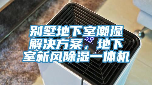 別墅地下室潮濕解決方案，地下室新風(fēng)除濕一體機(jī)
