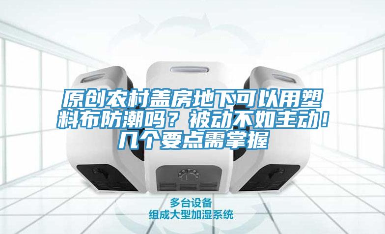 原創(chuàng)農村蓋房地下可以用塑料布防潮嗎？被動不如主動！幾個要點需掌握