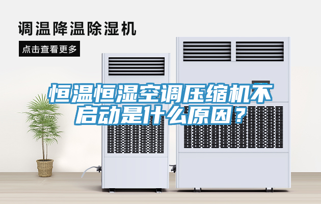 恒溫恒濕空調(diào)壓縮機不啟動是什么原因？