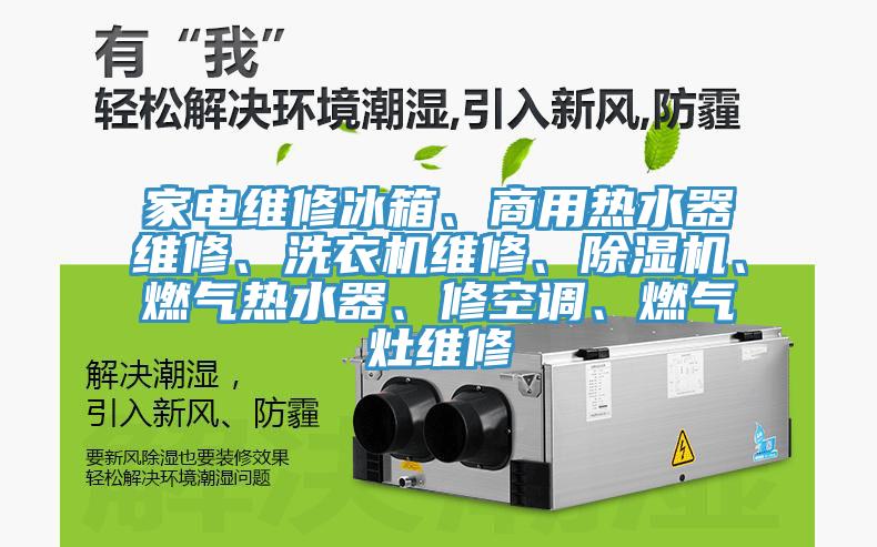 家電維修冰箱、商用熱水器維修、洗衣機(jī)維修、除濕機(jī)、燃?xì)鉄崴鳌⑿蘅照{(diào)、燃?xì)庠罹S修