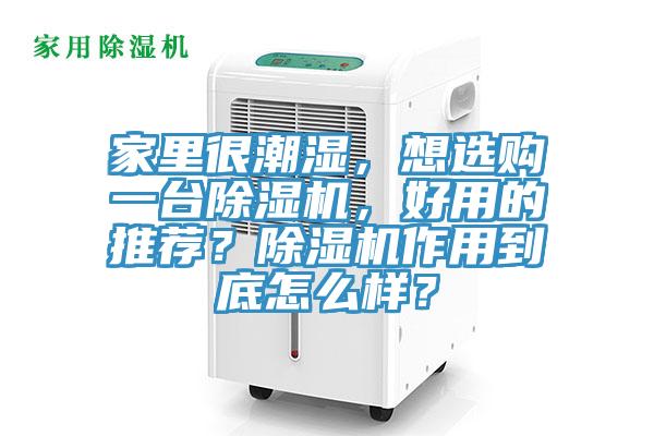 家里很潮濕，想選購一臺除濕機(jī)，好用的推薦？除濕機(jī)作用到底怎么樣？