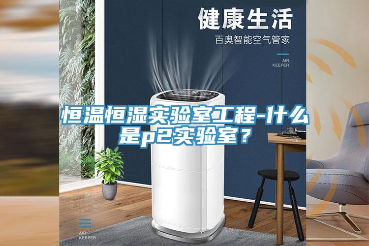 恒溫恒濕實驗室工程-什么是p2實驗室？