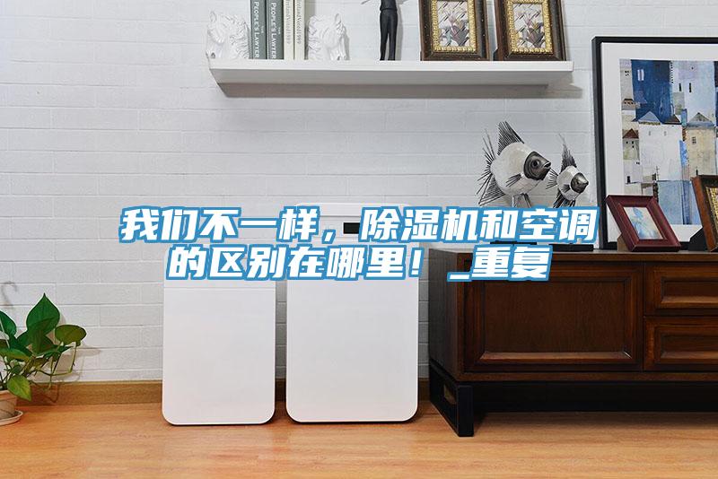 我們不一樣，除濕機和空調(diào)的區(qū)別在哪里！_重復