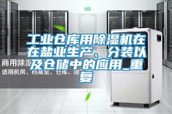 工業(yè)倉(cāng)庫(kù)用除濕機(jī)在在鹽業(yè)生產(chǎn)、分裝以及倉(cāng)儲(chǔ)中的應(yīng)用_重復(fù)