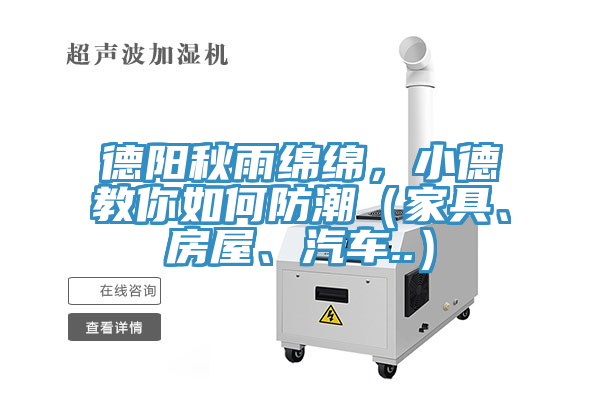 德陽秋雨綿綿，小德教你如何防潮（家具、房屋、汽車..）
