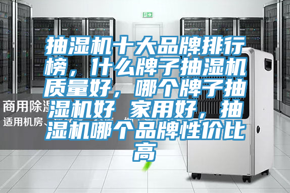 抽濕機十大品牌排行榜，什么牌子抽濕機質(zhì)量好，哪個牌子抽濕機好 家用好，抽濕機哪個品牌性價比高