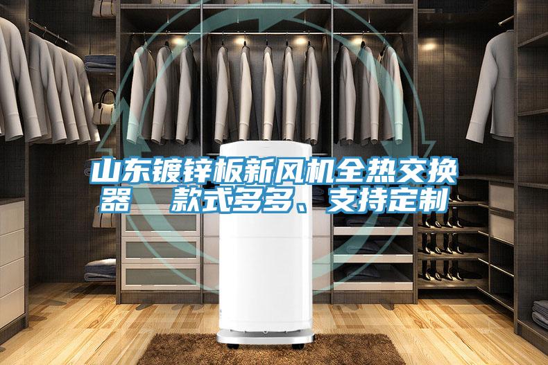 山東鍍鋅板新風機全熱交換器  款式多多、支持定制
