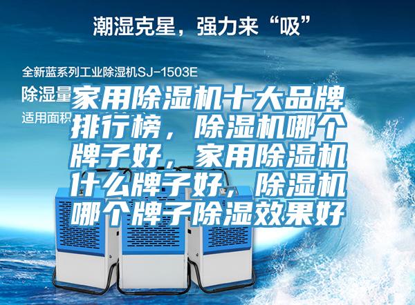 家用除濕機十大品牌排行榜，除濕機哪個牌子好，家用除濕機什么牌子好，除濕機哪個牌子除濕效果好