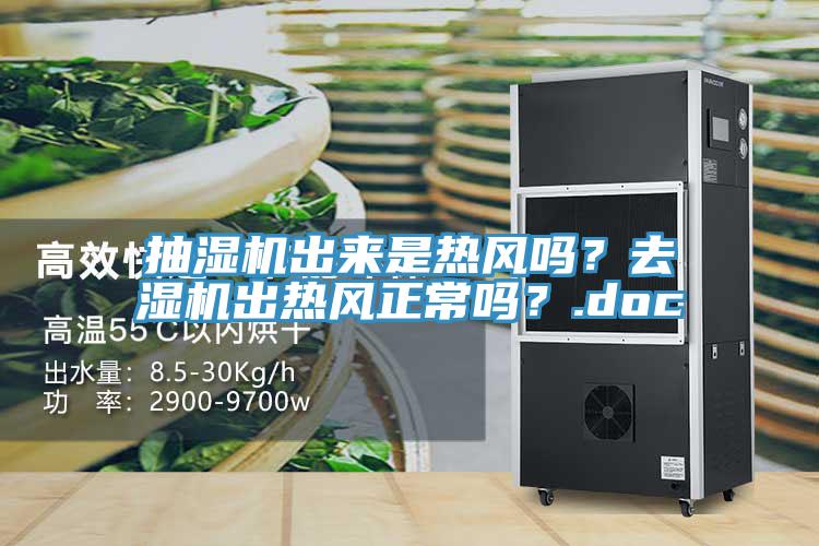 抽濕機出來是熱風嗎？去濕機出熱風正常嗎？.doc