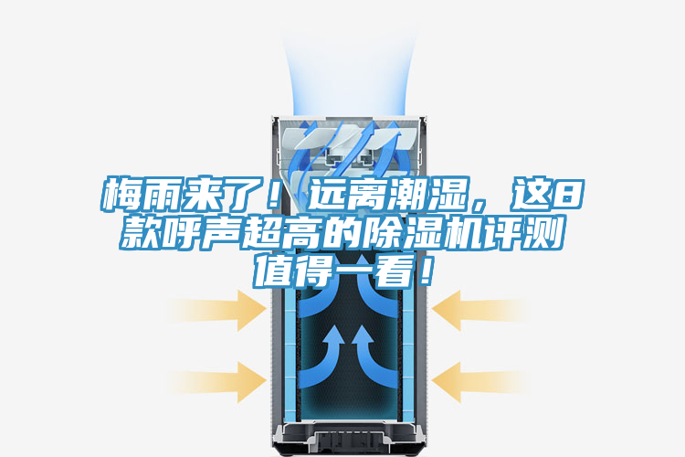梅雨來了！遠離潮濕，這8款呼聲超高的除濕機評測值得一看！