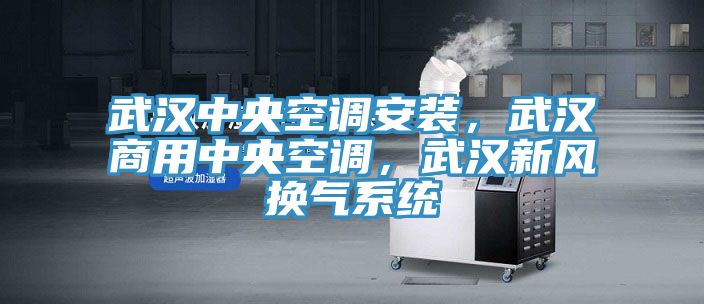 武漢中央空調(diào)安裝，武漢商用中央空調(diào)，武漢新風(fēng)換氣系統(tǒng)