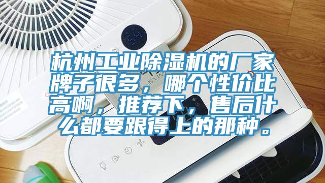 杭州工業(yè)除濕機(jī)的廠家牌子很多，哪個(gè)性價(jià)比高啊，推薦下，售后什么都要跟得上的那種。